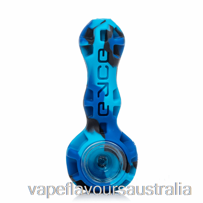 Vape Flavours Australia Eyce Silicone Spoon Winter (Black / Baby Blue / Blue)